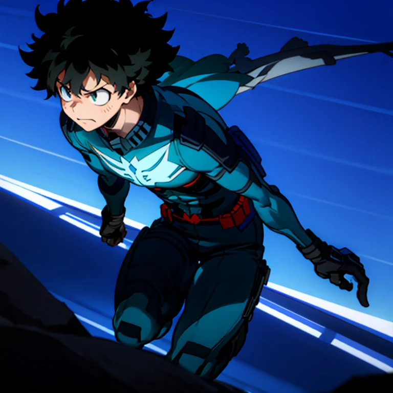 Izuku Midoriya Nightwing 