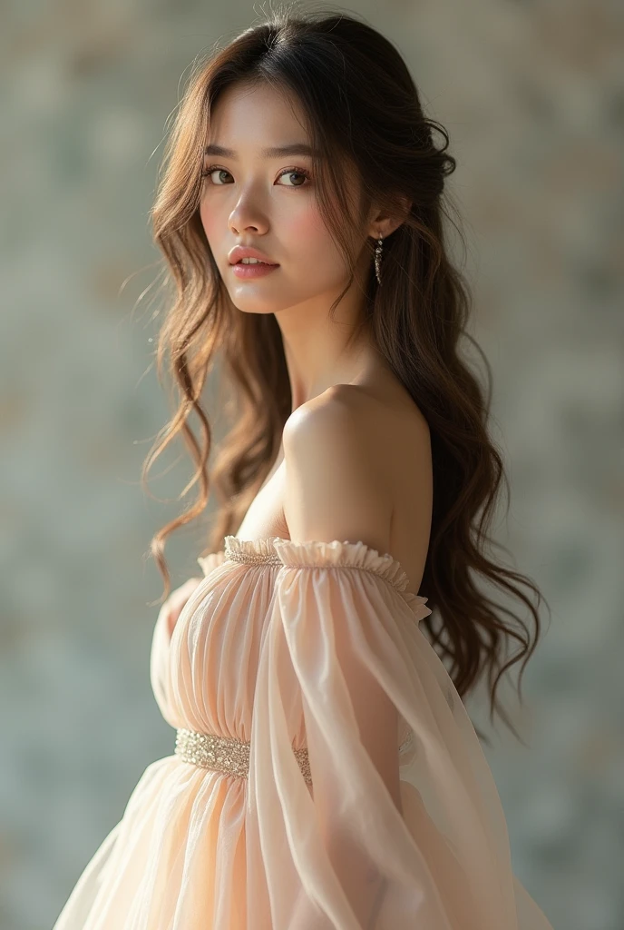 (photorealism:1.2), beautiful woman, Open Drees