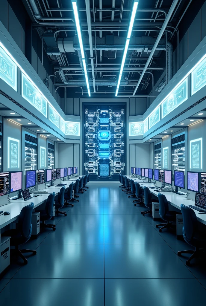 Super Computer Lab Scene 1 No People