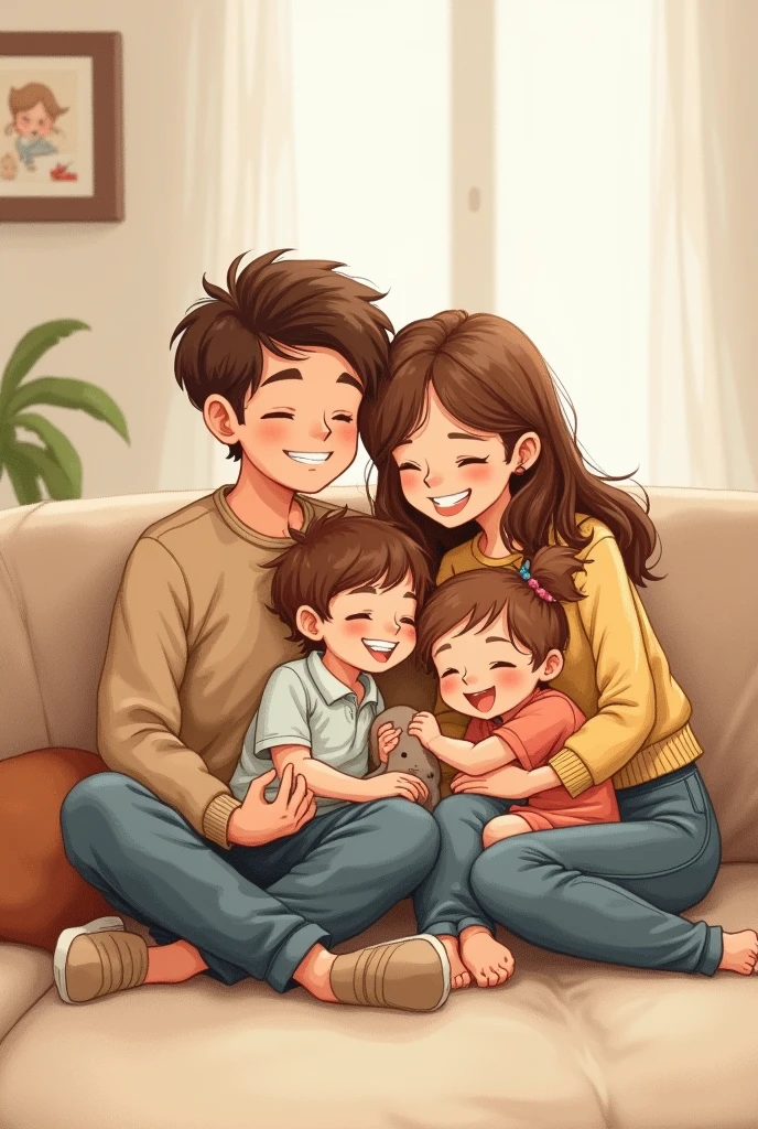 Make an sketch of family