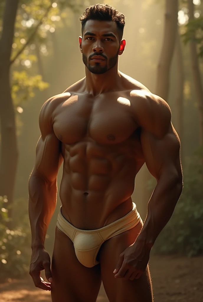 1 extremely handsome tall man, beautiful detailed eyes, beautiful detailed lips, extremely detailed face, 2 soft brown skin, completely naked, detailed nipples, completely detailed big hard cock, (best quality,4k,8k,highres,masterpiece:1.2),ultra-detailed,(realistic,photorealistic,photo-realistic:1.37),hyper detailed, highly realistic, hyperrealistic, natural lighting, chiaroscuro lighting, warm color tones, cinematic lighting