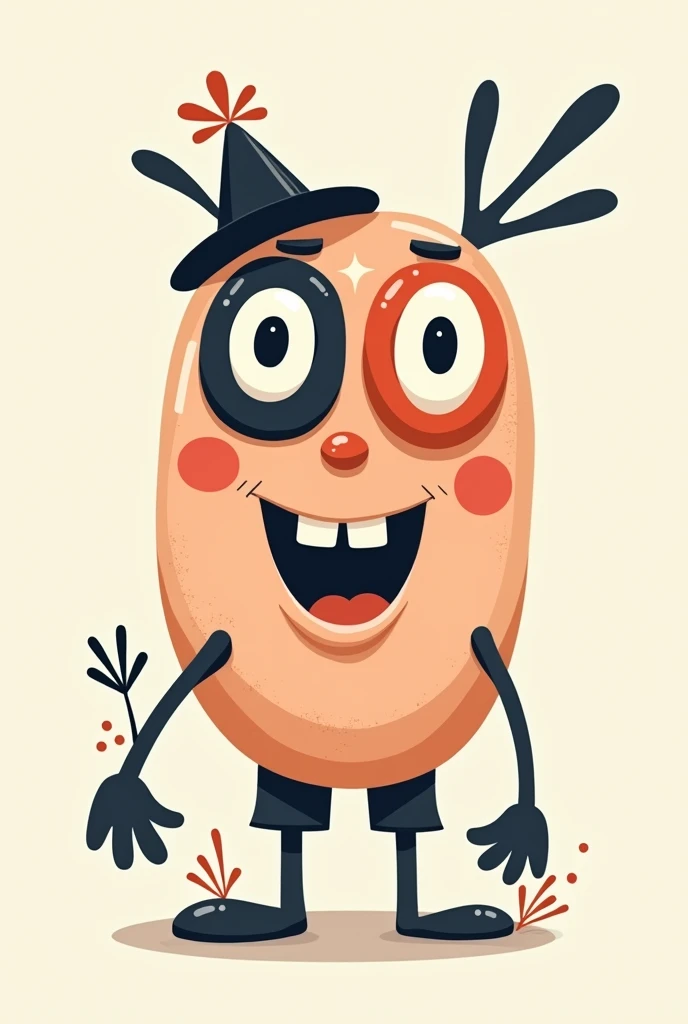 that is not a drawing , let the name be TOOYN but, that the oo have a little point that are like eyes and the y the mouth but understand that the letters are kept