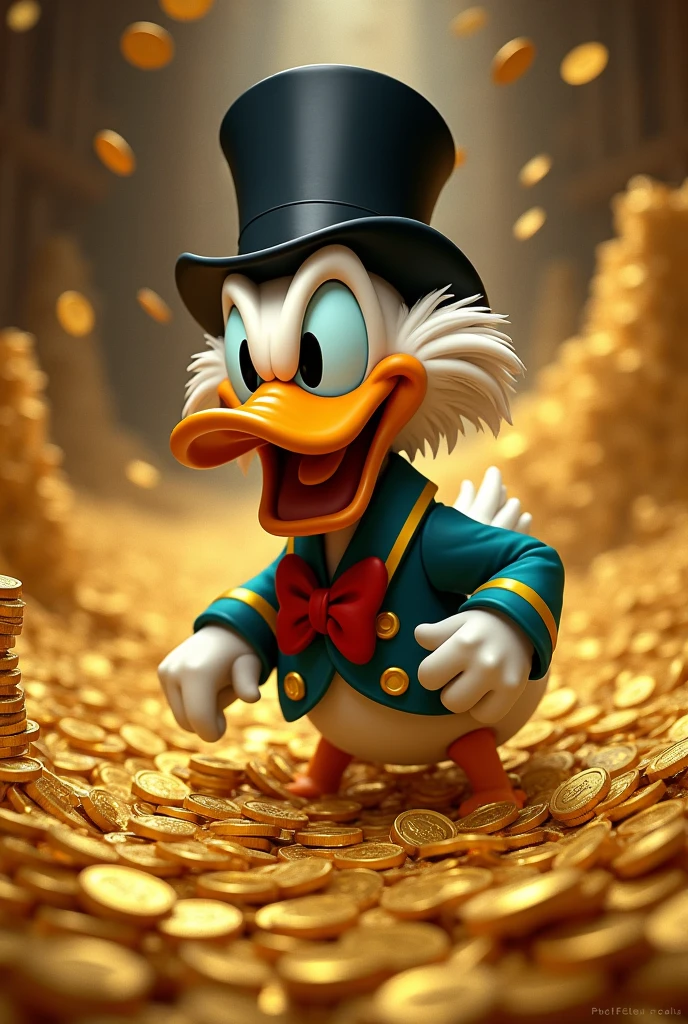 GIF Scrooge McDug 
