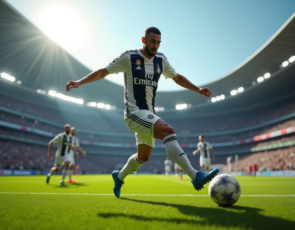 We need that image of karim Benzema doing some tricks to make his team win.