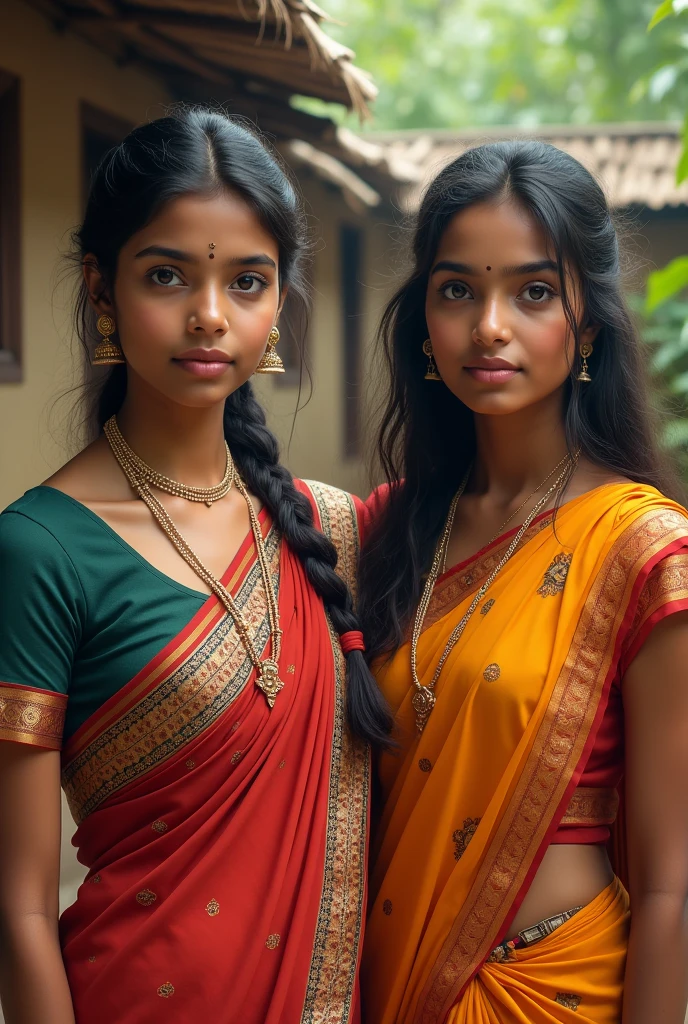 A tamilnadu village girls with hot no sarees view hot breast show hot boobs realistic
