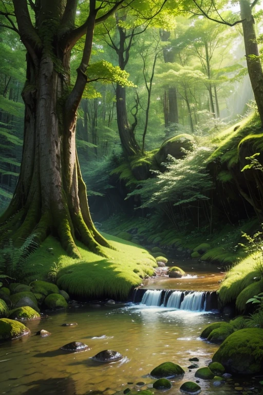 Highest quality、Lush forest