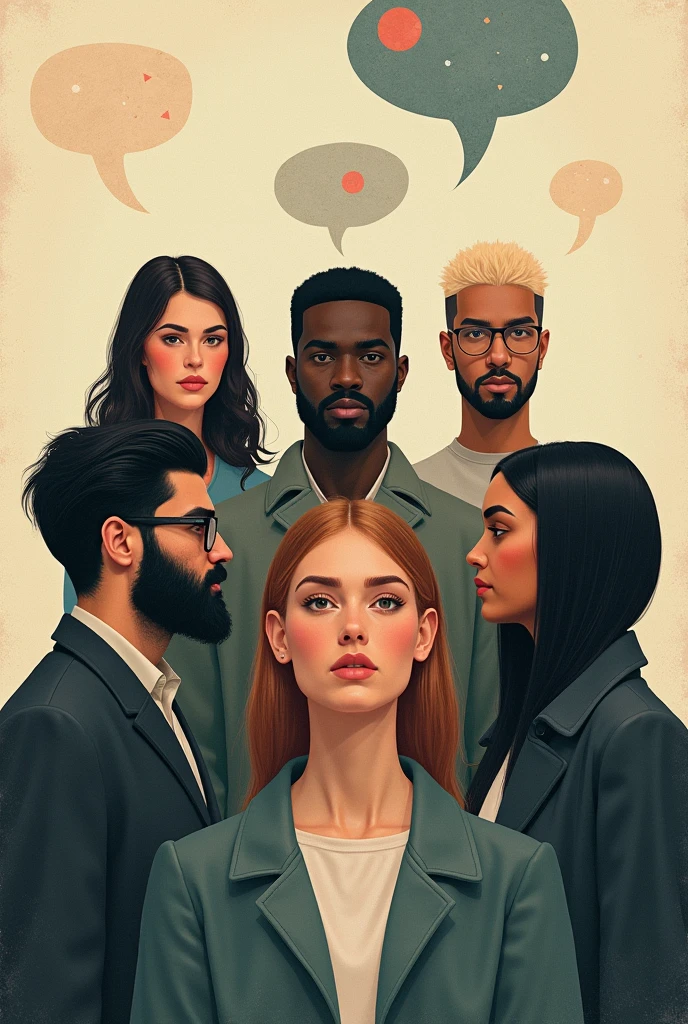 This is relevant in areas such as interpersonal communication and advertising., where it is important to consider how each individual experiences and interprets messages based on their own subjective reality. Create an image from this information