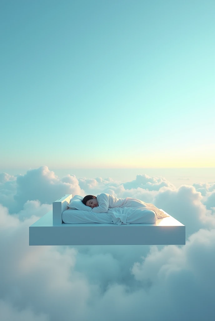 Create an bed in the sky