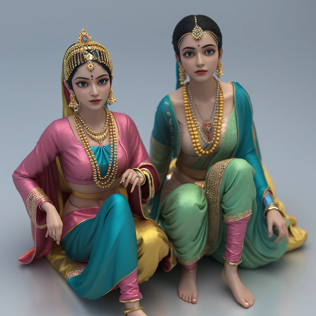 The krishna's 3D model