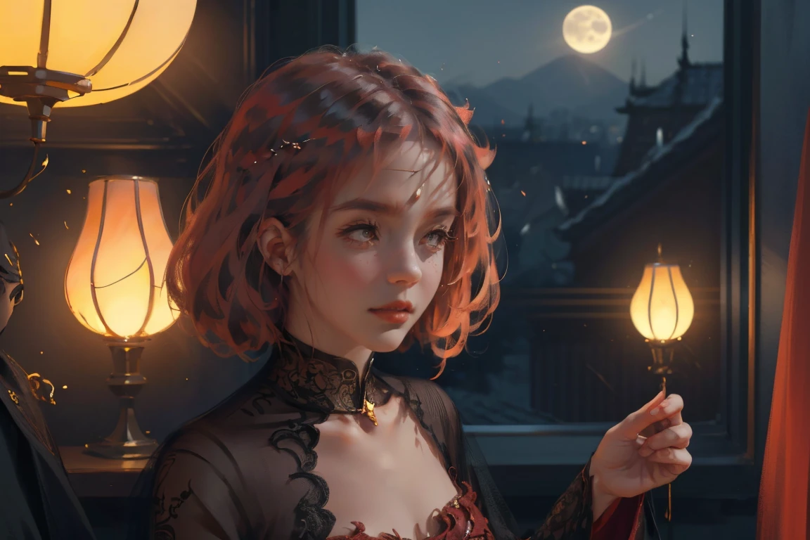 (practical, Photorealistic:1.37), (masterpiece, Highest quality:1.2), (Ultra-high resolution:1.2), (Original photo:1.2), (Clear focus:1.3), (Face Focus:1.2), (Very detailed CG ユニティ 8k 壁紙:1.2), (Beautiful Skin: 1.2), (Pale skin:1.3), (Super sharp focus: 1.5), (Super sharp focus:1.5), (Beautiful and clean face:1.3), (非常にDetailed Background, Detailed Background:1.3), Bokeh, Depth of written boundary, rest, Image of a Very Cute and Beautiful Japanese Woman, , business suit, (2:1.1), smileの少女の肖像画, Full body image, from the front, Symmetrical Configuration, (Studio Lighting:1.3), (Cinema Lighting:1.3), (Rear window lighting is backlit:1.3), (surface light:1.3), Light Enveloping Her Entire Body, Looking straight at you, Persistence, Sexy model posing, rest, (Chestnut Half-Hair:1.2), Light green eyes, Beautiful Eyes, Princess Eyes, Mahogany Hair, A single hair, bangs, slim, Abdominal muscles, (Huge breasts;1.35), (Willow West:1.15), (Details of a beautiful girl:1.4), (Elegant and gorgeous deep red lace silk red wedding dress:1.3), (BaliOcean view背景:1.2), (smile, happiness:1.3), ((Perfect female body)), (Upper body image:1.3), Encircling the head, Perfect Dramatic, Volumetric lighting, Professional majestic oil painting, Glowing Skin, CT Anatomy, Perfect Proportions, 8.Five Really Small, Face Focus, Ultra practical Photo, Extremely clear images, Ultra-high definition images, Bali, Ocean view, nature, External, ((walking beach:1.2,Midnight,moonlight,夜空にたくさんのstarが美しく輝いている, 長時間露光されたstar空に、Many circular orbits are visible in the image.,無数のstarが輝き、Shining with a fantastic light. star々is bright and vivid)),Vast landscape photography、The place is the sea、The season is winter、真Midnightです、(View from below with views of the sky and below)、There is a woman in a kimono。、Silhouette of a woman standing on the beach and looking up、(full moon:1.2)、(流れstar:0.9)、(star雲:1.3)、遠くのstar、The moon is reflected in the sea in the background like a mirror、Far Lighting Break Production Art、(Warm color Light Source:1.2)、(Firefly:1.2)、lamp shade、Blue and white、Intricate details、Volumetric lightingブレイク (masterpiece:1.2)、(Highest quality)、4K、Very detailed、(Practice Structure:1.4)、Extremely detailed and colorful(Rainbow colors:1.2)、(Shining Lights、Atmospheric lighting)、dream-like、magic、(alone:1.2)