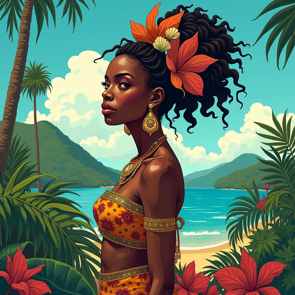 Text : Kiskeya Création, by Bing design
