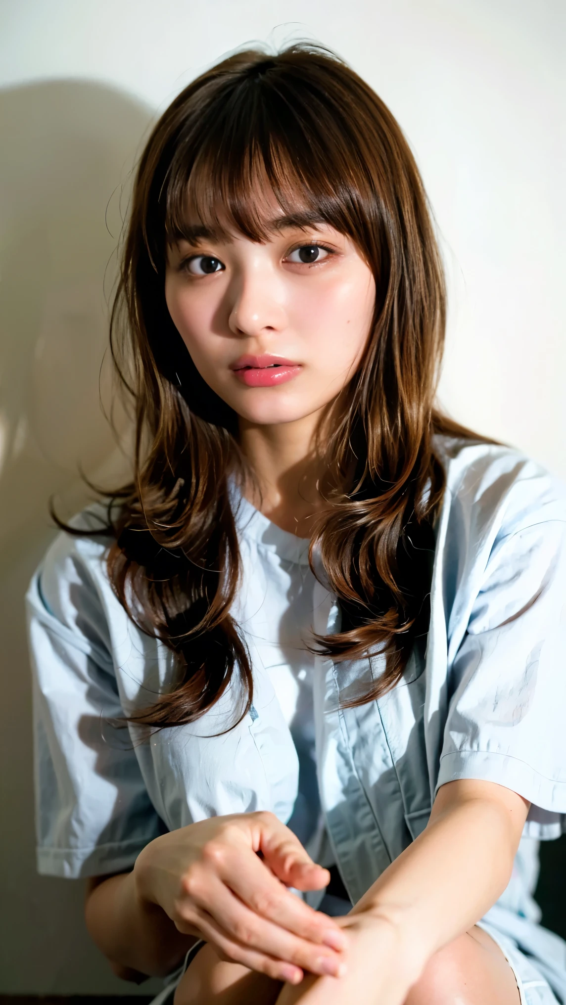 Memory correction:2.11, Everything modern:1.66, Cute Japanese Women Photos, smile:1.78, 20-year-old, Oil for straight, one-length hair&Hair balm:1.55, (photo Realistic:1.4), (hyper Realistic:1.4), (Realistic:1.3), (Smoother lighting:1.05), (Improving the quality of cinema lighting:0.9), 32K, 1 person,20-year-oldの, Realistic lighting, Backlight, The light shines on your face, Ray Tracing, (Bright light:1.2), (Improvement of quality:1.4), (Highest quality Realistic textured skin:1.4), fine grain, Detailed face,(smile:0), (Emphasis on face close-up:1.3), (Enhances the beauty of skin texture:1.1),((Extremely precise and accurate anatomy:1.0)), (Enhances the beauty of skin texture:1.1), Clean and glowing skin, mesh, thin:1.2, (Realistic:1.3), Realisticなライティング, (Smoother lighting:1.05), 32K, One Japanese woman, fine grain, Detailed face, (Film Grain:1.1),(Accentuates body lines:1.1), High resolution, Natural look, Kind eyes, Improves hair quality, Delicate light and shadow, Transparent muscles, Graceful pose, Beautiful Eyes, Sharp details, Soft light reflection, Beautiful contours, Delicate skin tone, Fine hair texture,Cute Japanese Women Photos,