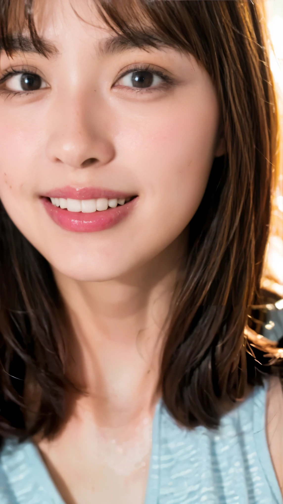 Memory correction:2.11, Everything modern:1.66, Cute Japanese Women Photos, smile:1.78, 20-year-old, Oil for straight, one-length hair&Hair balm:1.55, (photo Realistic:1.4), (hyper Realistic:1.4), (Realistic:1.3), (Smoother lighting:1.05), (Improving the quality of cinema lighting:0.9), 32K, 1 person,20-year-oldの, Realistic lighting, Backlight, The light shines on your face, Ray Tracing, (Bright light:1.2), (Improvement of quality:1.4), (Highest quality Realistic textured skin:1.4), fine grain, Detailed face,(smile:0), (Emphasis on face close-up:1.3), (Enhances the beauty of skin texture:1.1),((Extremely precise and accurate anatomy:1.0)), (Enhances the beauty of skin texture:1.1), Clean and glowing skin, mesh, thin:1.2, (Realistic:1.3), Realisticなライティング, (Smoother lighting:1.05), 32K, One Japanese woman, fine grain, Detailed face, (Film Grain:1.1),(Accentuates body lines:1.1), High resolution, Natural look, Kind eyes, Improves hair quality, Delicate light and shadow, Transparent muscles, Graceful pose, Beautiful Eyes, Sharp details, Soft light reflection, Beautiful contours, Delicate skin tone, Fine hair texture,Cute Japanese Women Photos,
