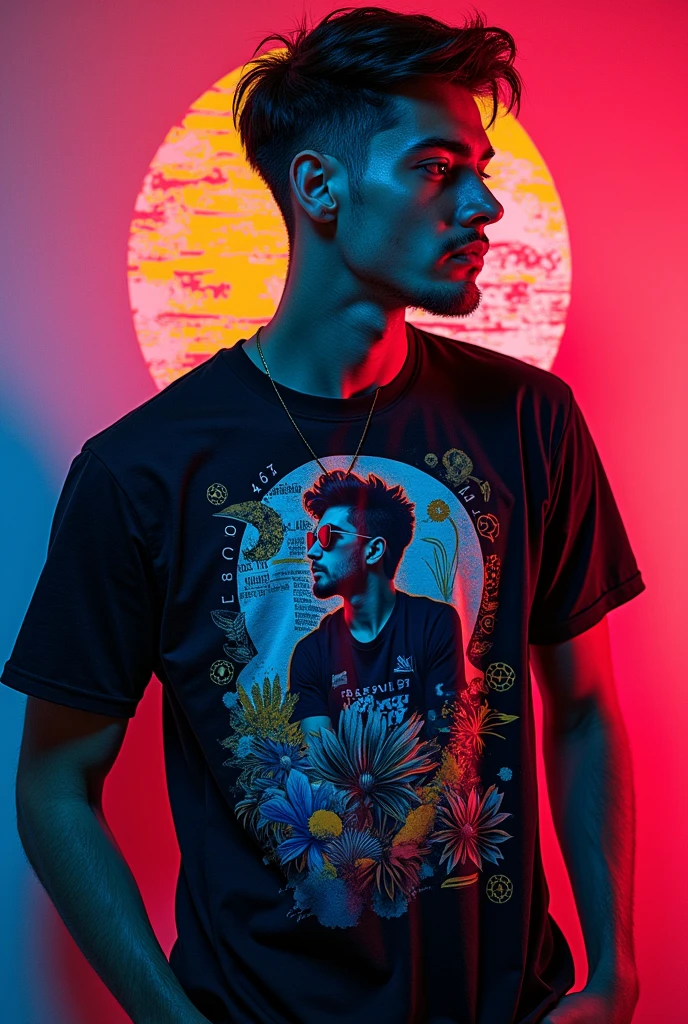Create a design for fashion photographer for club tshirt for boy