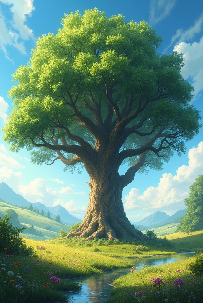 Create a picture of a tree