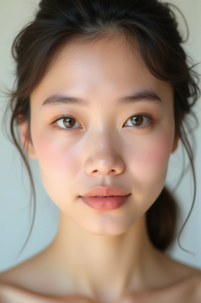 No make up girl