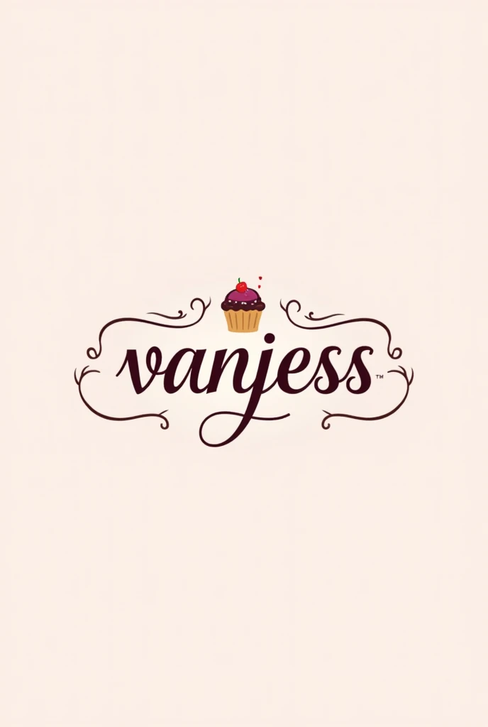 Dessert sales logo that says the word "Vanjess: