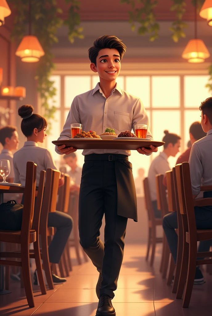  working in waiter