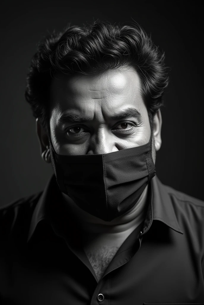 Mohanlal movie actor mohanlal mouth masked photo