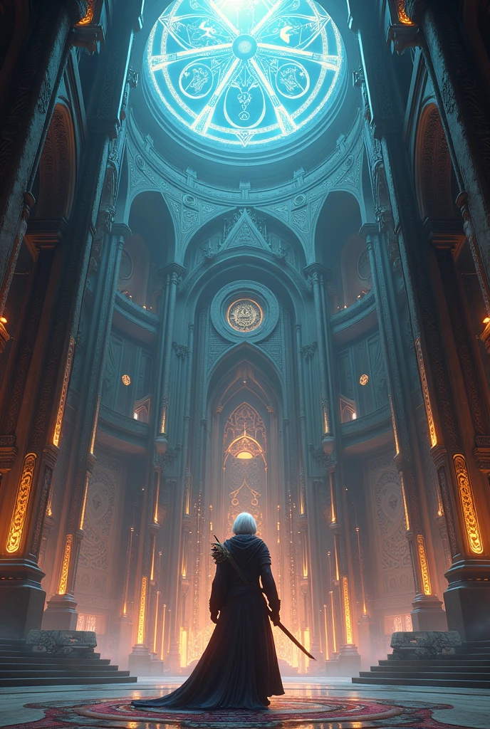 Temple of Vergil devil may cry 5 as God of magic
