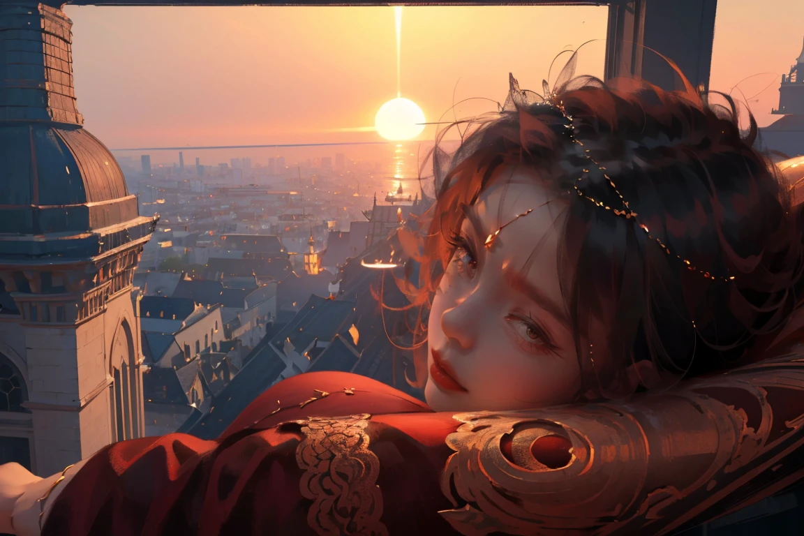 (practical, Photorealistic:1.37), (masterpiece, Highest quality:1.2), (Ultra-high resolution:1.2), (Original photo:1.2), (Clear focus:1.3), (Face Focus:1.2), (Highly detailed CG Unity 8k wallpaper:1.2), (Beautiful Skin: 1.2), (Pale skin:1.3), (Super sharp focus: 1.5), (Super sharp focus:1.5), (Beautiful and clean face:1.3), (非常にDetailed Background, Detailed Background:1.3), Bokeh, Depth of written boundary, rest, Image of a Very Cute and Beautiful Japanese Woman, , business suit, (2:1.1), smileの少女の肖像画, Full body image, from the front, Symmetrical Configuration, (Studio Lighting:1.3), (Cinema Lighting:1.3), (Rear window lighting is backlit:1.3), (surface light:1.3), Light Enveloping Her Entire Body, Looking straight at you, Persistence, Sexy model posing, rest, (Chestnut Half-Hair:1.2), Light green eyes, Beautiful Eyes, Princess Eyes, Mahogany Hair, A single hair, bangs, slim, Abdominal muscles, (Huge breasts;1.35), (Willow West:1.15), (Details of a beautiful girl:1.4), (Elegant and gorgeous deep red lace silk red wedding dress:1.3), (BaliOcean view背景:1.2), (smile, happiness:1.3), ((Perfect female body)), (Upper body image:1.3), Encircling the head, Perfect Dramatic, Volumetric lighting, Professional majestic oil painting, Glowing Skin, CT Anatomy, Perfect Proportions, 8.Five Really Small, Face Focus, Ultra practical Photo, Extremely clear images, Ultra-high definition images, Bali, Ocean view, nature, External, ((walking beach:1.2,evening,Sunset,夜空にたくさんのstarが美しく輝いている, 長時間露光されたstar空に、Many circular orbits are visible in the image.,無数のstarが輝き、Shining with a fantastic light. star々is bright and vivid)),