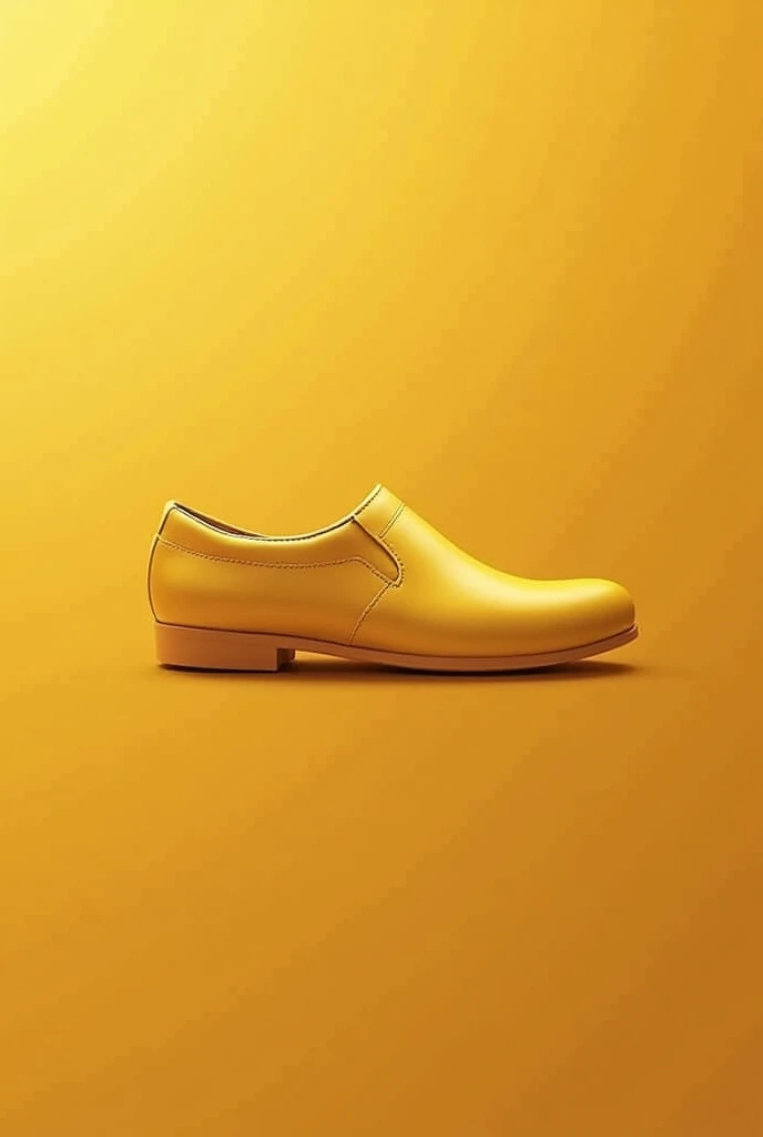 Create a logo for shoe that emphasize comfortability and just use simple shape and make the background gold just simple to