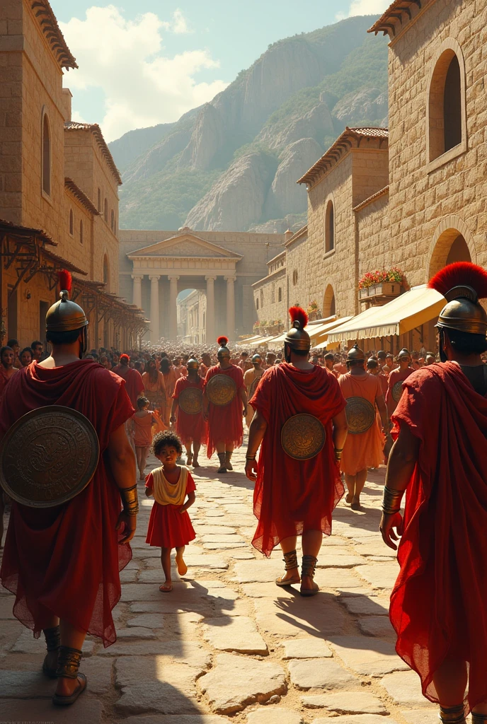 people of Sparta were busy preparing for a celebration