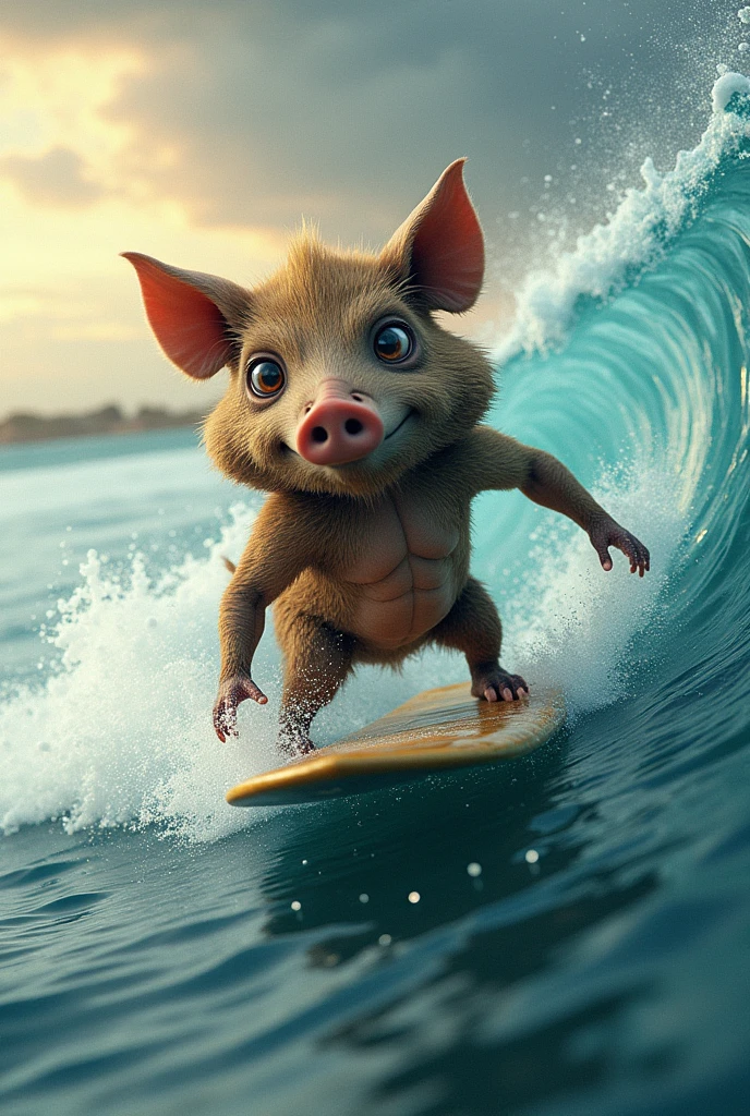 Hogter surfing