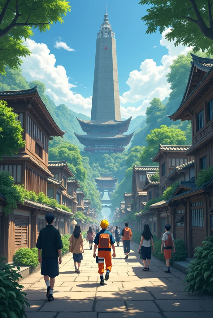 Hidden leaf village photo naruto more
