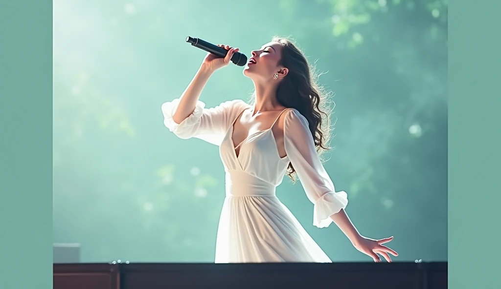 female singing