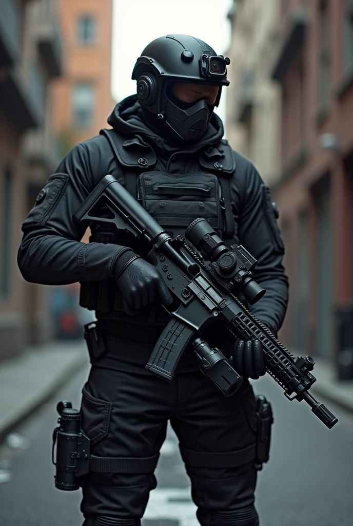 Sig 516 rifle with an m203 grenade launcher 