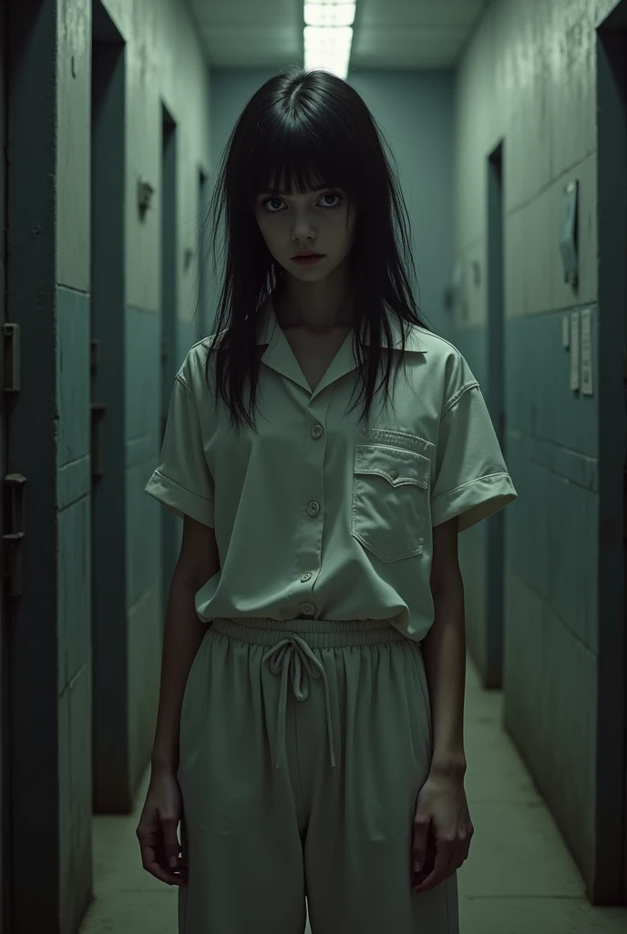 Girl
2
Brunette
Caucasian
Prison uniform
Jail