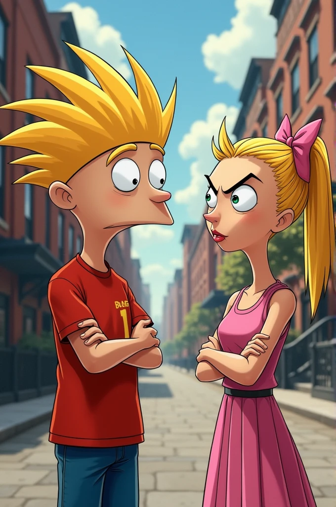 Realistic image of Arnold and Helga Pataki 