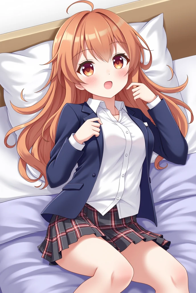 Hinata
In school uniform
Om bed