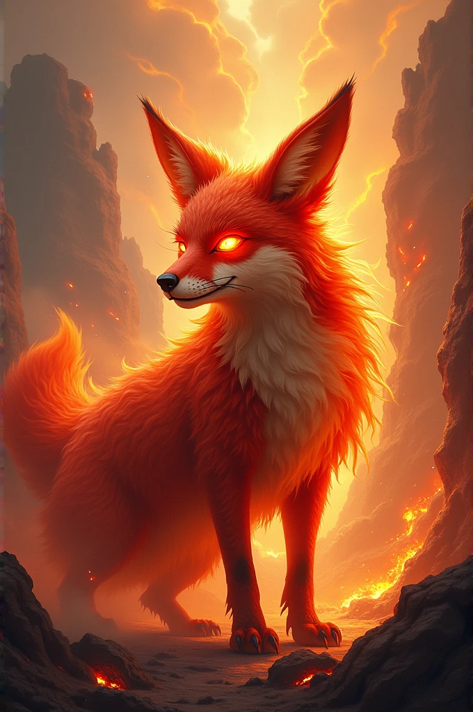 A red firedox