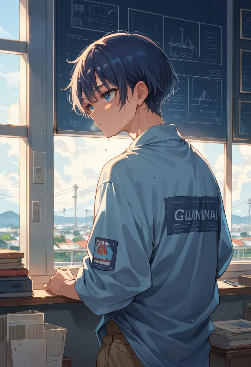 Seiun Sky, impressionism, Sweaty