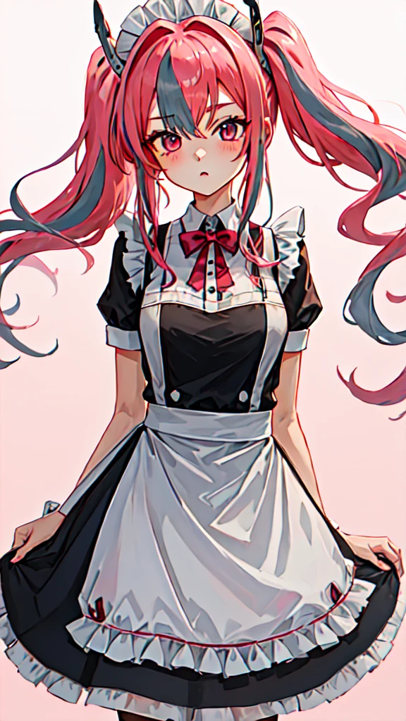 best quality, masterpiece, highres, solo, {bremerton_azurlane:0.90}, {maid:1.40}, {long maid dress:1.15}