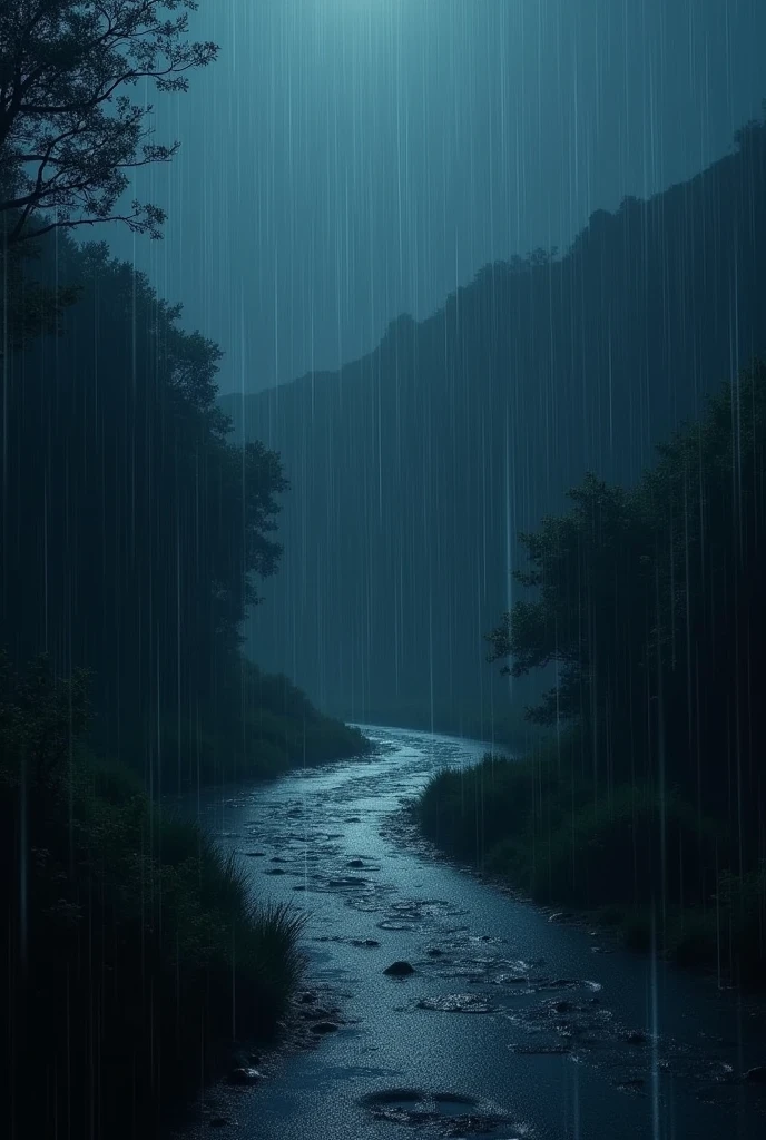 Make it Rain High Resolution, midnight, Dim Light,