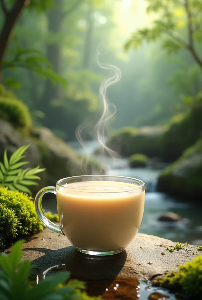 Milk tea with real nature