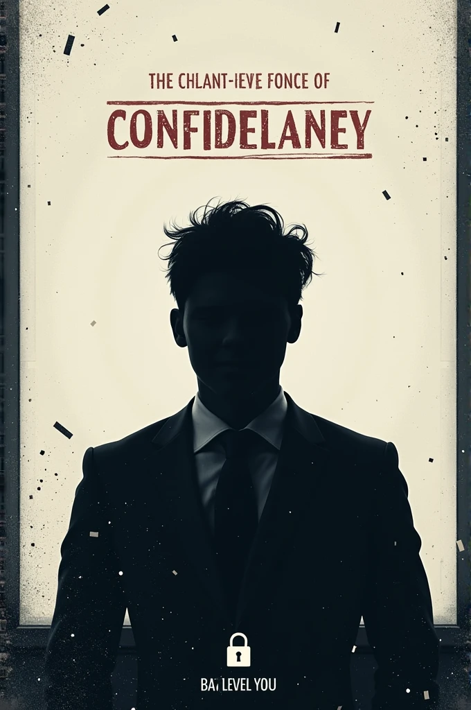 Create a poster that represents the importance confidentiality