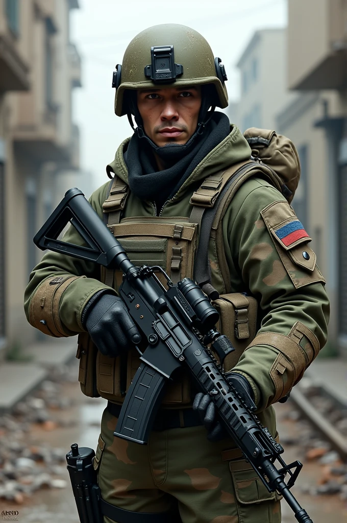 Modern Russian soldier