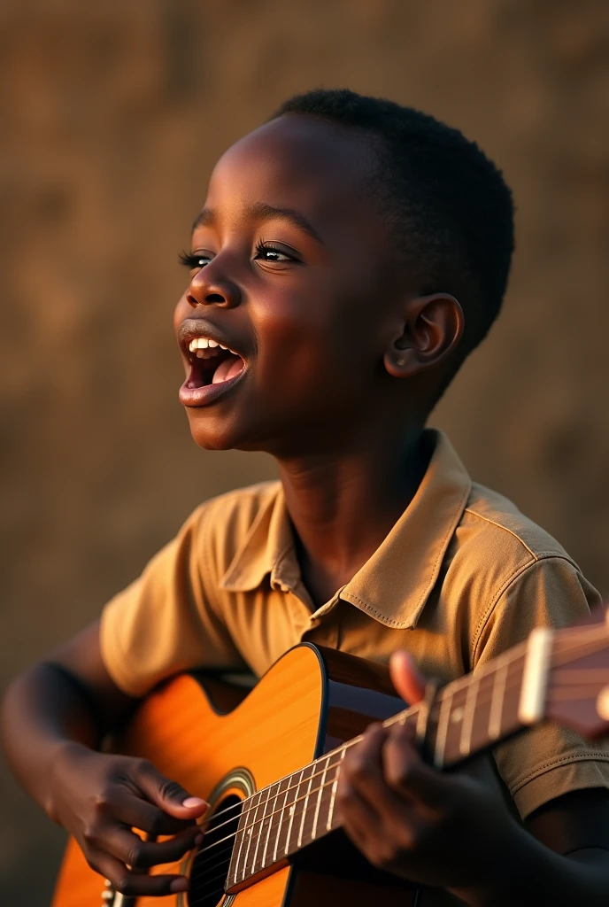 African ??? singing and crying
guitar