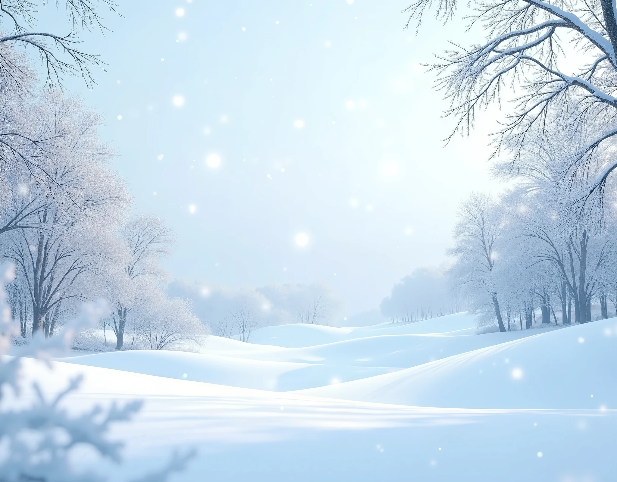 Snow Scenery,