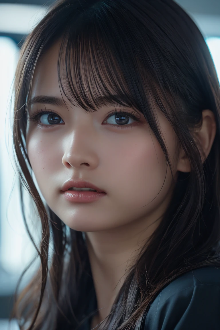 Highest quality,Tabletop,High resolution,Beautiful Eyes,Detailed Background,[Backlight],(Facial lighting),[close:0.8],(8k、RAW Photos、Highest quality、masterpiece:1.2)、(Realistic、
