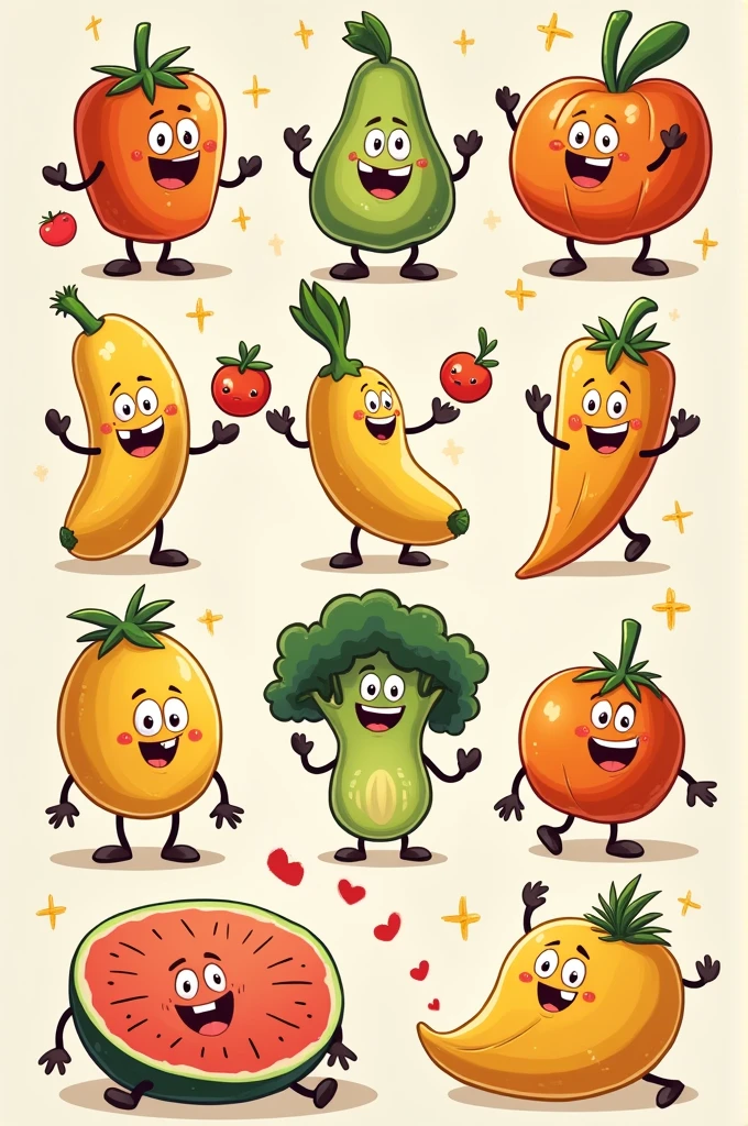 Cartoon pictures of good and nutritious food We must take care of our diet, eat vegetables and fruits. Eat eggs, milk, meat, fish instead of bitter medicine. eat rice, eat snacks Training on eating Eat good things that have vitamins and protein. Choose to eat them.