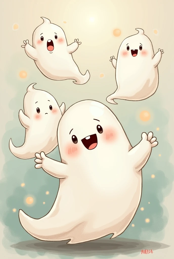 easy ghosts to draw 