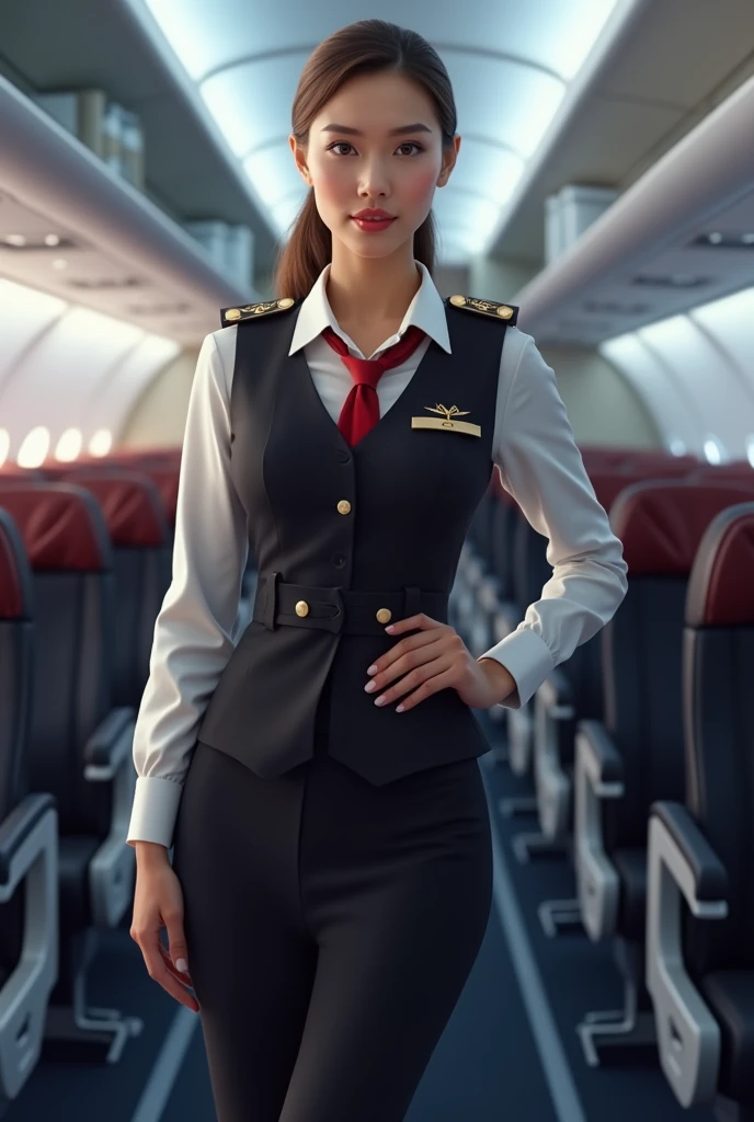   Flight attendant  uniform
