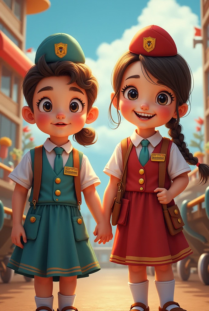 Flight attendant uniform boy qnd girl own creation
