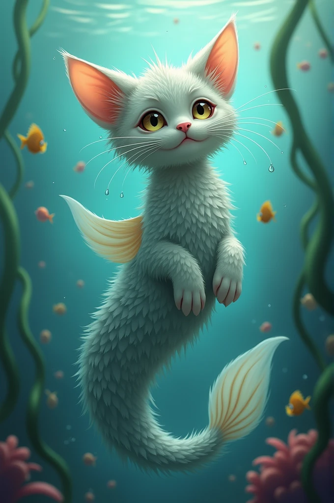 Half fish half cat