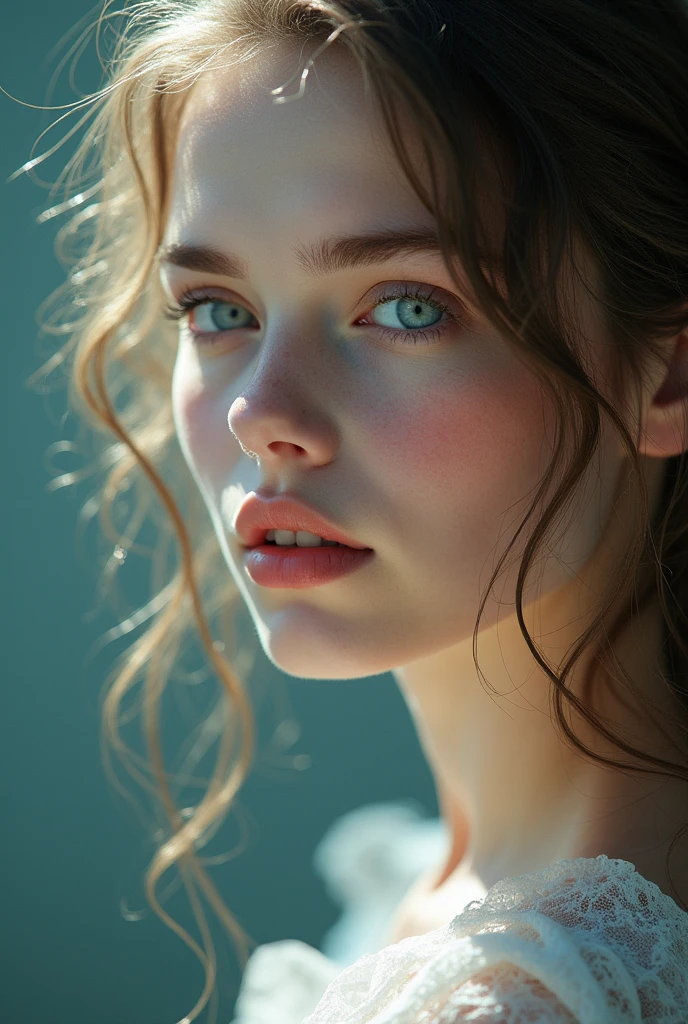 mind-blowingly beautiful ethereal girl